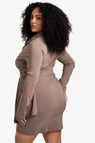 Robe patineuse - Taupe