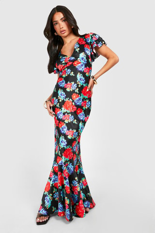 Robe longue - Noir