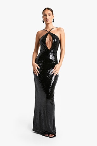 Robe longue - Noir