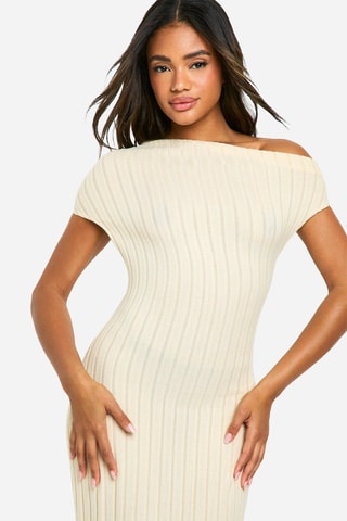 Robe pull - Ecru