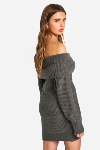 Trui-jurk - Antraciet