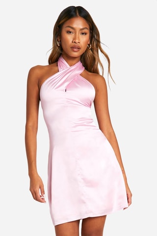 Trapezium Jurk - Roze