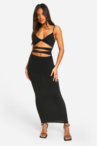 Robe fourreau - Noir