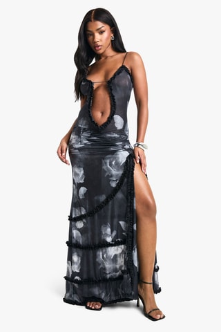 Robe longue - Noir