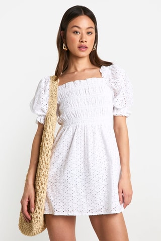 Robe patineuse - Blanc
