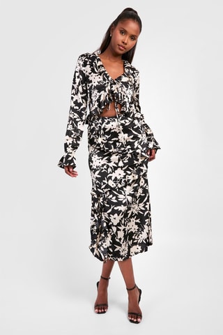 Robe midi - Noir