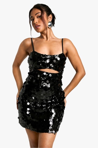 Robe fourreau - Noir