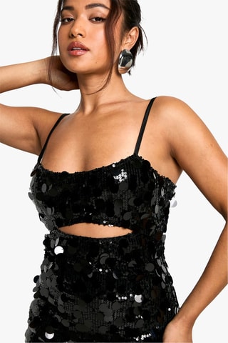 Robe fourreau - Noir