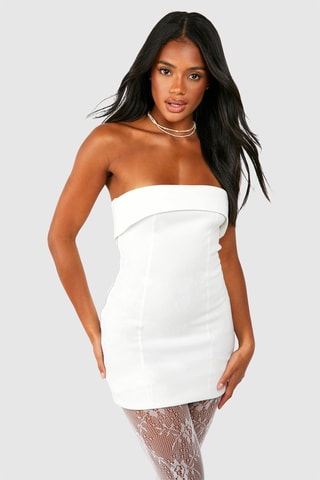 Robe bustier - Blanc