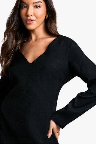 Robe droite - Noir