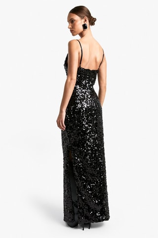 Robe longue - Noir