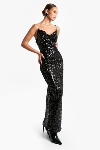 Robe longue - Noir