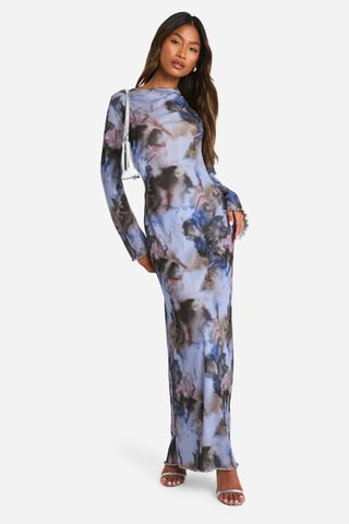 Robe longue - Bleu clair