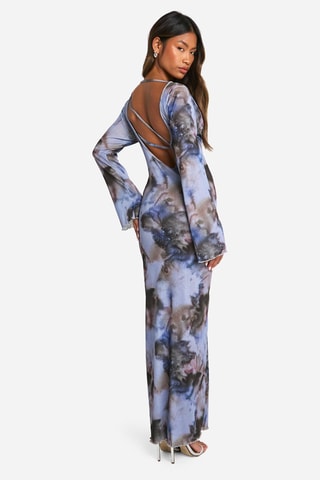Robe longue - Bleu clair