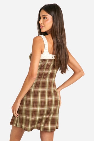 Robe droite - Marron