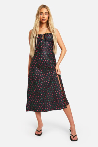 Robe midi - Noir