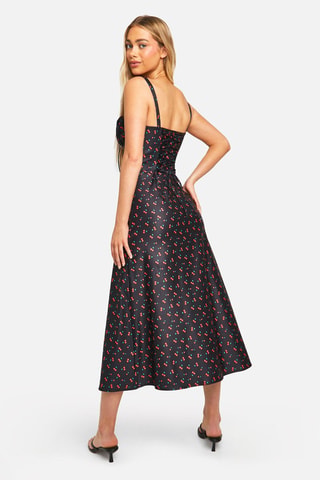 Robe midi - Noir