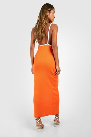 Robe longue - Orange