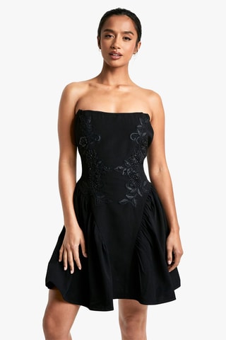 Robe bustier - Noir