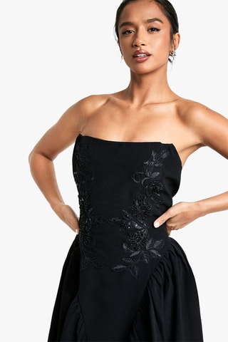 Robe bustier - Noir