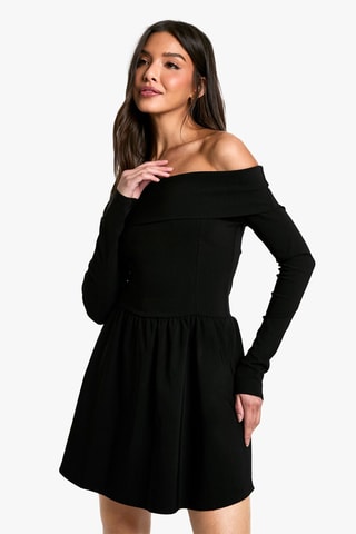 Robe patineuse - Noir