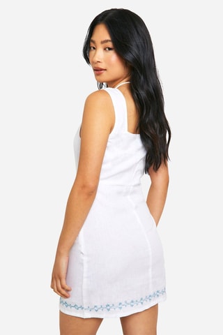 Robe fourreau - Blanc