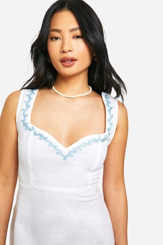 Robe fourreau - Blanc