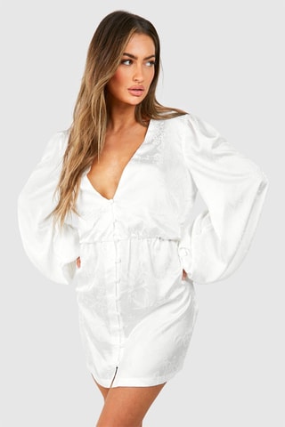Robe chemise - Blanc