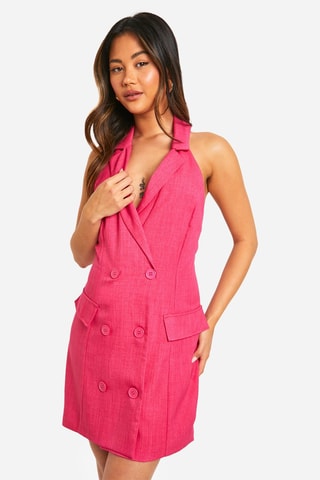 Rechte Jurk - Fuchsia
