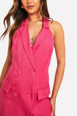 Rechte Jurk - Fuchsia
