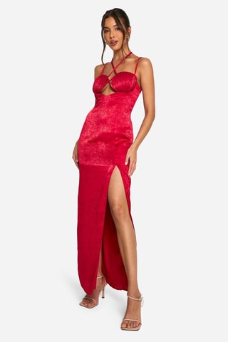 Robe longue - Rouge
