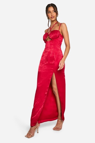 Robe longue - Rouge