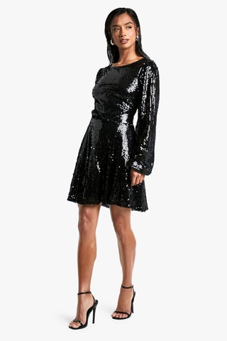 Robe patineuse - Noir