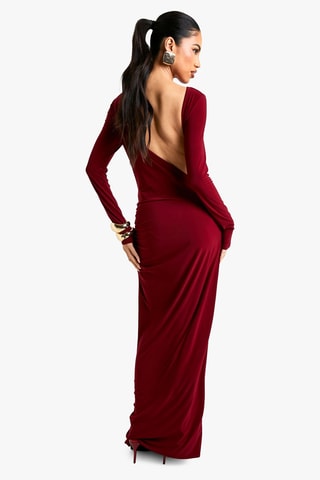 Robe longue - Bordeaux