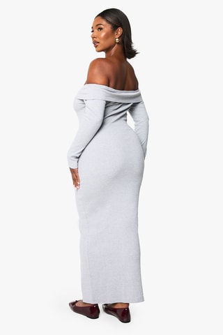 Robe pull - Gris clair