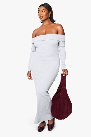 Robe pull - Gris clair