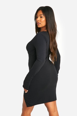 Robe fourreau - Noir