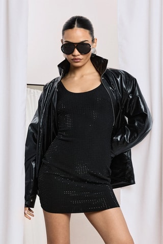 Robe fourreau - Noir