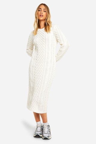 Robe pull - Ecru
