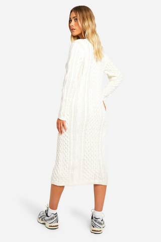 Robe pull - Ecru
