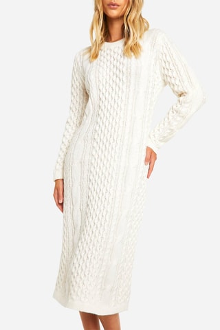 Robe pull - Ecru