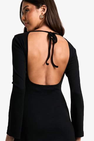 Robe droite - Noir