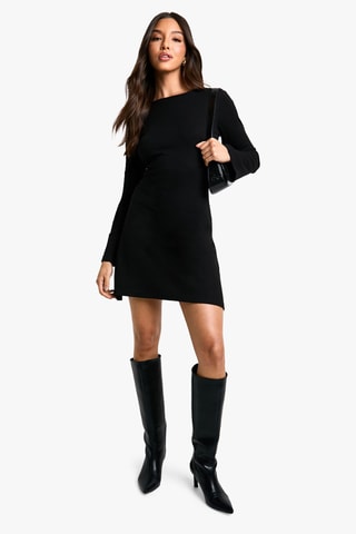 Robe droite - Noir
