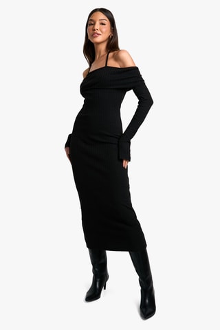 Robe pull - Noir