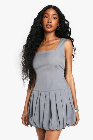 Robe boule - Gris