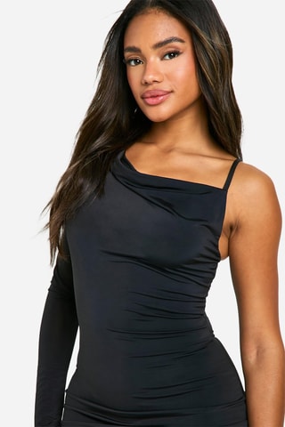 Robe fourreau - Noir