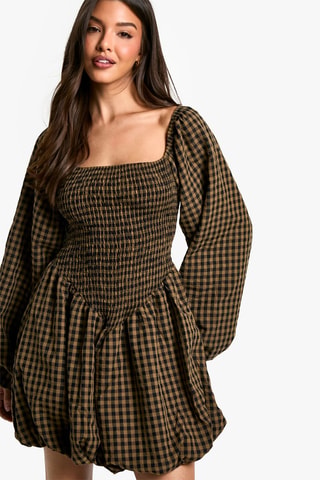 Robe boule - Marron