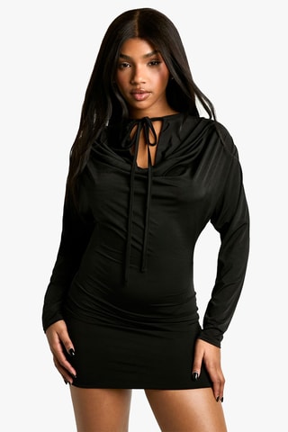 Robe fourreau - Noir