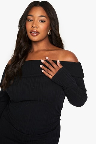 Robe midi - Noir
