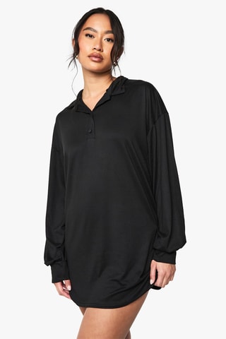 Robe polo - Noir